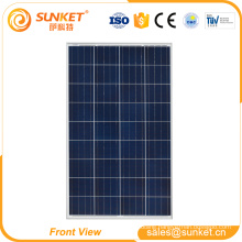 light weight solar panel of poly 110w solar pv module TUV CE ISO CQC